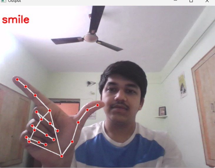 hand recognition system for verbally impaired peoples – screenshot 3