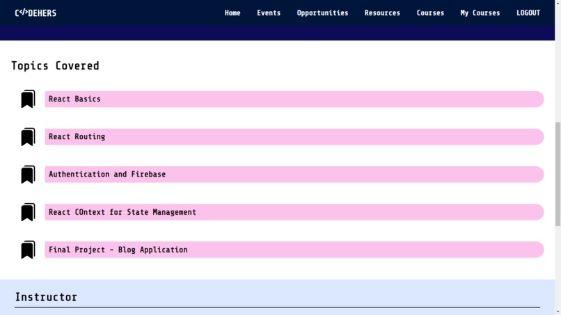 CodeHERS - Empowering women in tech – screenshot 4
