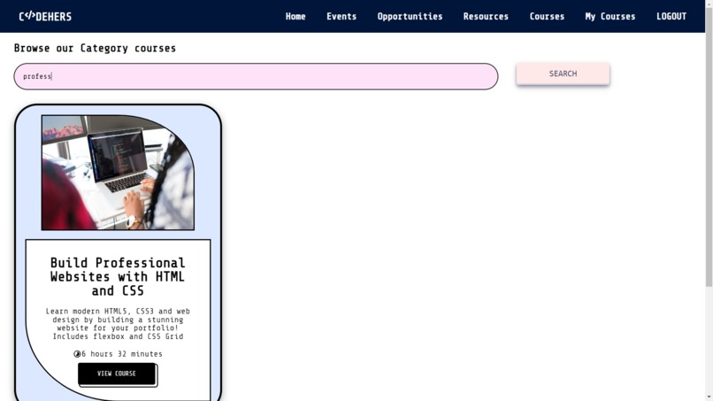 CodeHERS - Empowering women in tech – screenshot 7
