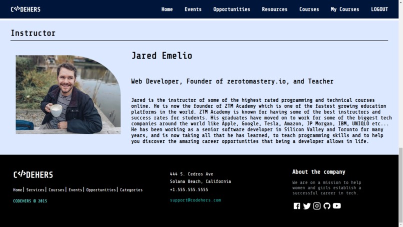 CodeHERS - Empowering women in tech – screenshot 9