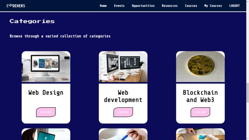 CodeHERS - Empowering women in tech – screenshot 10