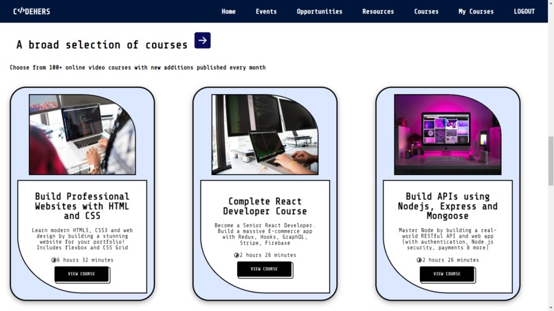 CodeHERS - Empowering women in tech – screenshot 11