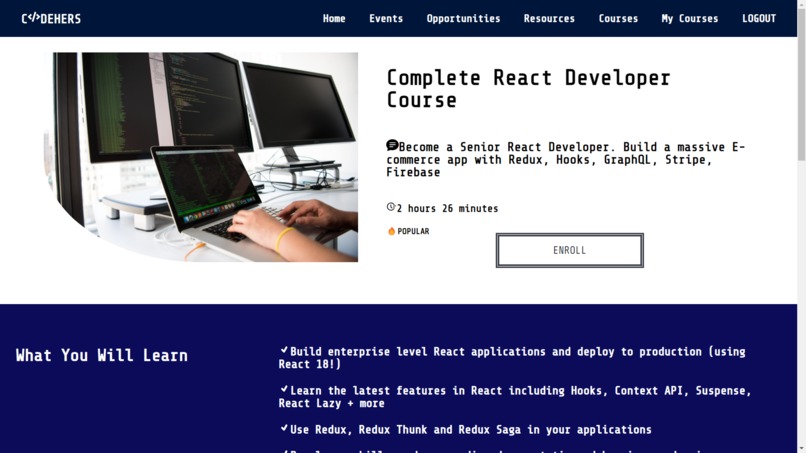 CodeHERS - Empowering women in tech – screenshot 12