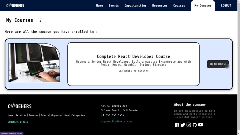 CodeHERS - Empowering women in tech – screenshot 13