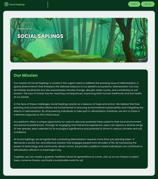 SocialSaplings – screenshot 2