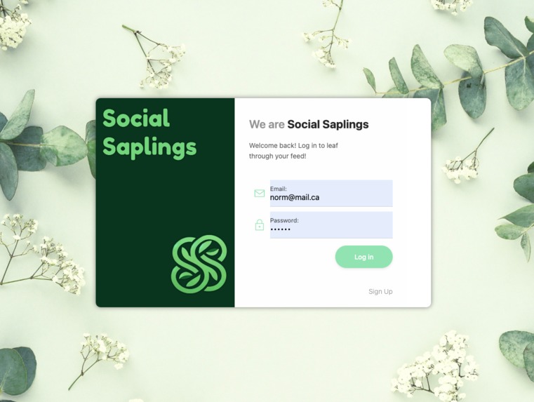 SocialSaplings – screenshot 3