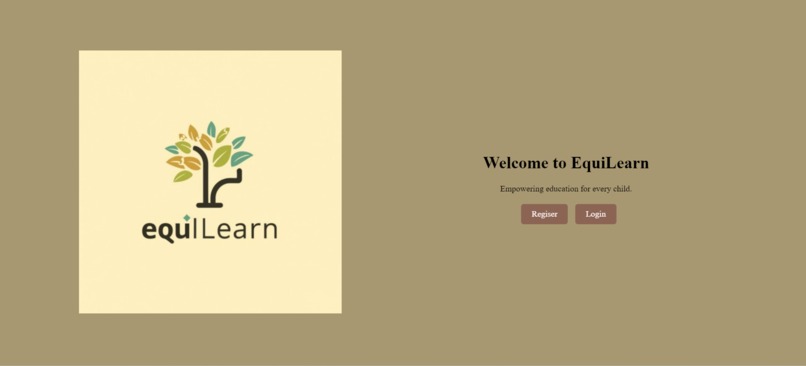 EquiLearn – screenshot 1