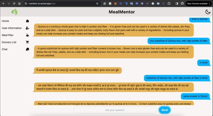 MEAL MENTOR – screenshot 7