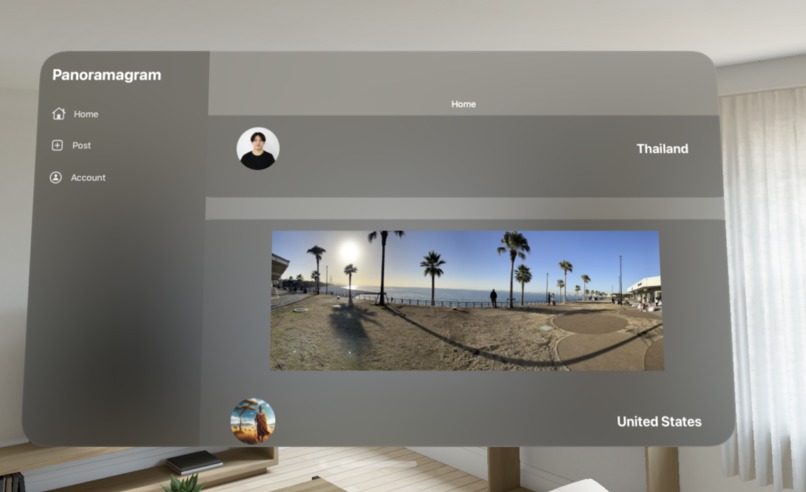 "Panoramagram: Swipe to Explore World's Wonders." – screenshot 2