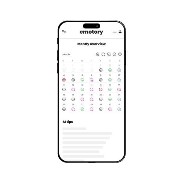 Emotory – screenshot 2