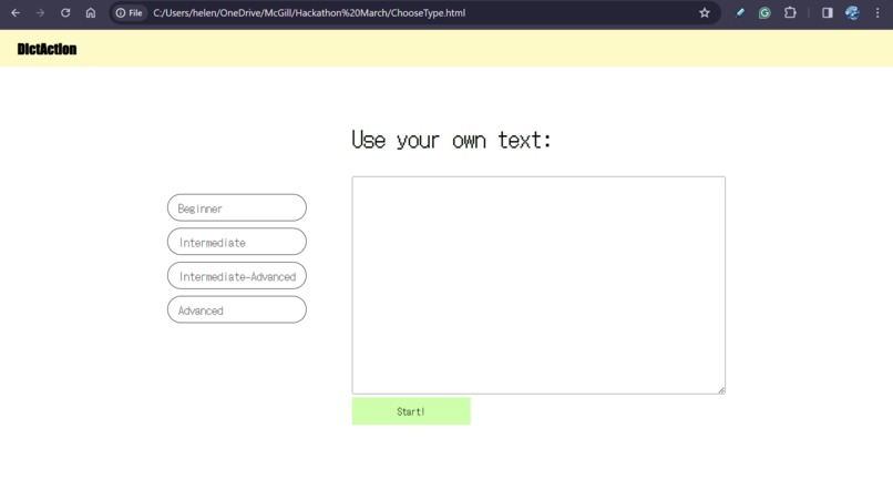 DictAction – screenshot 2