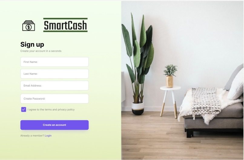 SmartCash – screenshot 1