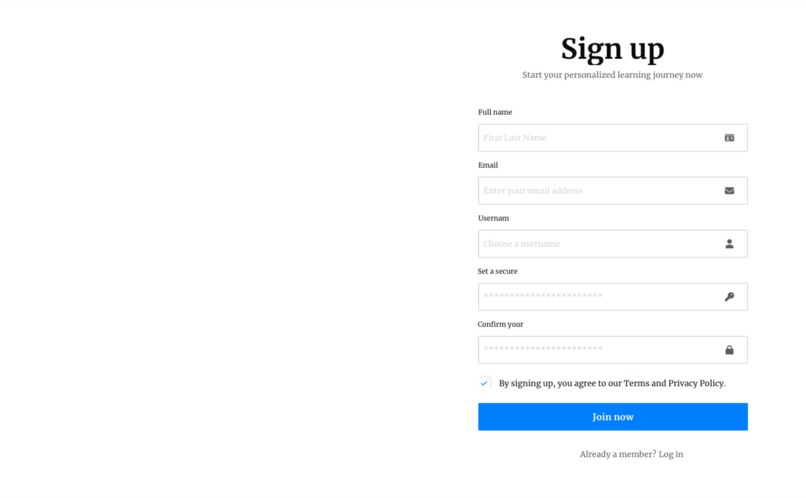 LearnToLearn – screenshot 1