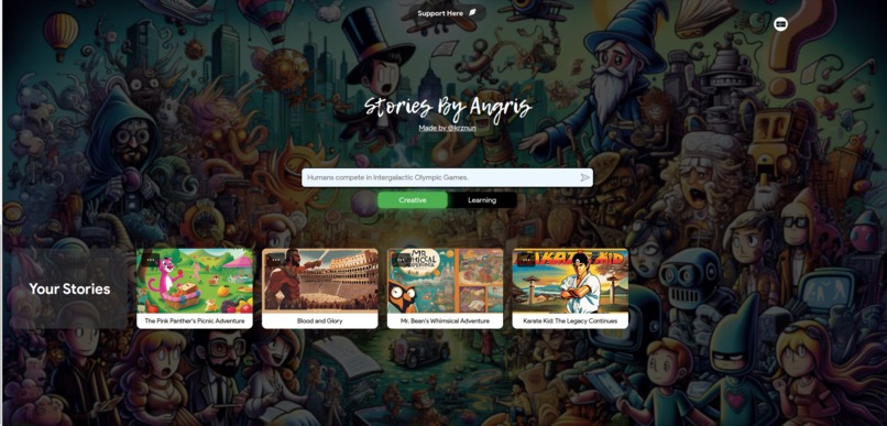 Stories By Angris – screenshot 2