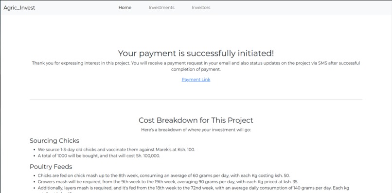 Agriculture_Invest – screenshot 4