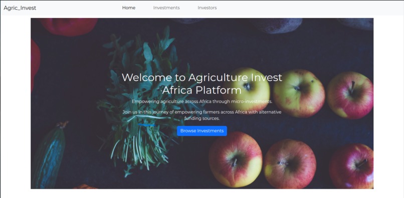 Agriculture_Invest – screenshot 1