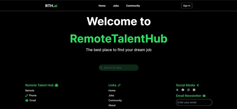 RemoteTalentHub.ai – screenshot 1
