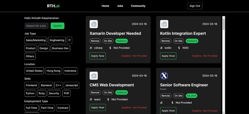 RemoteTalentHub.ai – screenshot 4