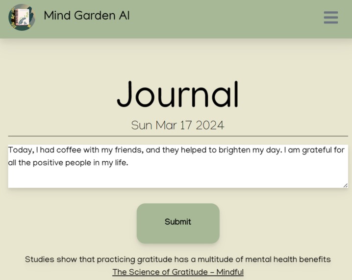 Mind Garden AI – screenshot 2