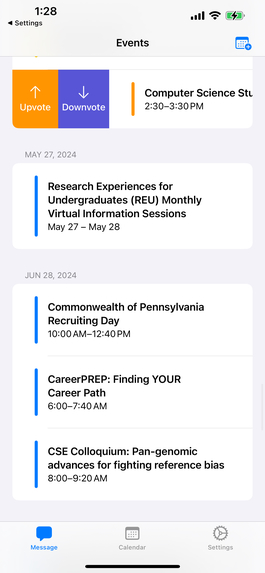 Campus Calendar – screenshot 2