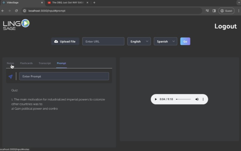 LingoSage – screenshot 3