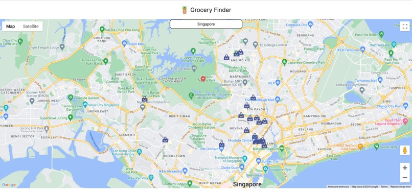 Grocery Finder – screenshot 1