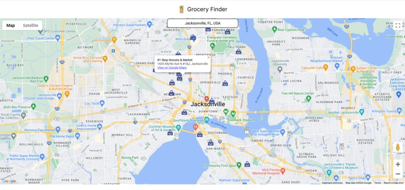 Grocery Finder – screenshot 2