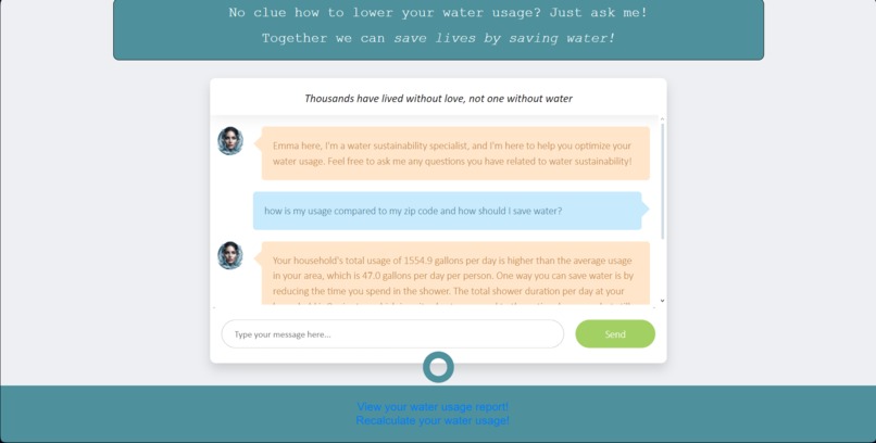 AquaSmart Solutions: AI-Powered Water Sustainability – screenshot 2