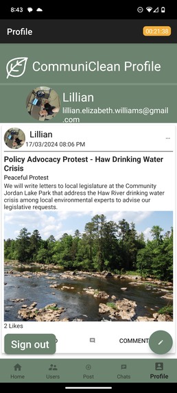 CommuniClean – screenshot 3