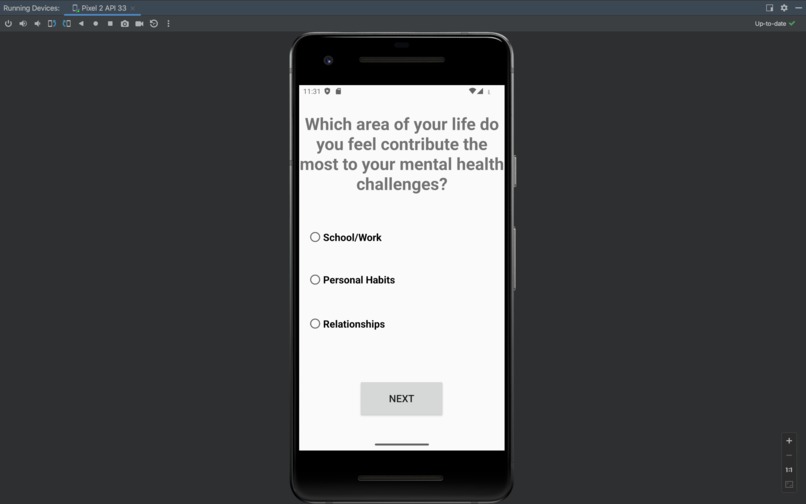 MindfulMe – screenshot 1