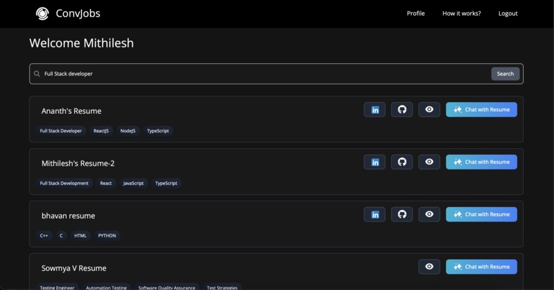 ConvJobs - Find Jobs the better way – screenshot 3