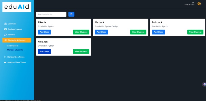 eduAId – screenshot 2