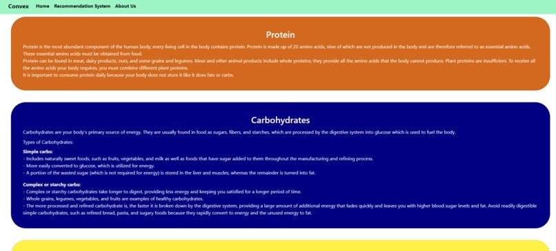 My Food Recommender – screenshot 2