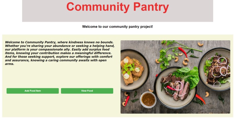 Community Pantry – screenshot 1