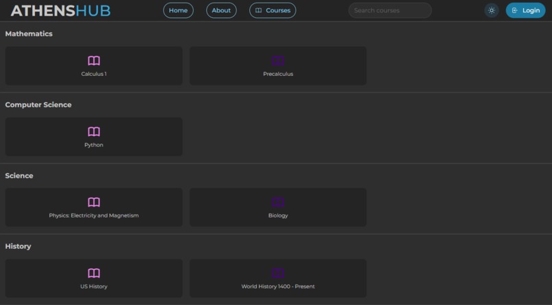 AthensHub – screenshot 3