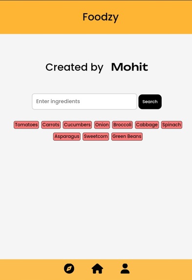 Foodzy – screenshot 1