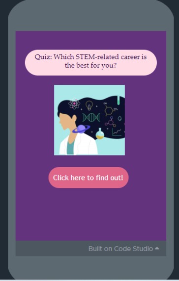 STEM Career Exploration Personality Quiz – screenshot 1