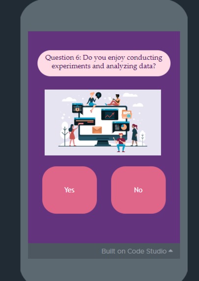 STEM Career Exploration Personality Quiz – screenshot 7