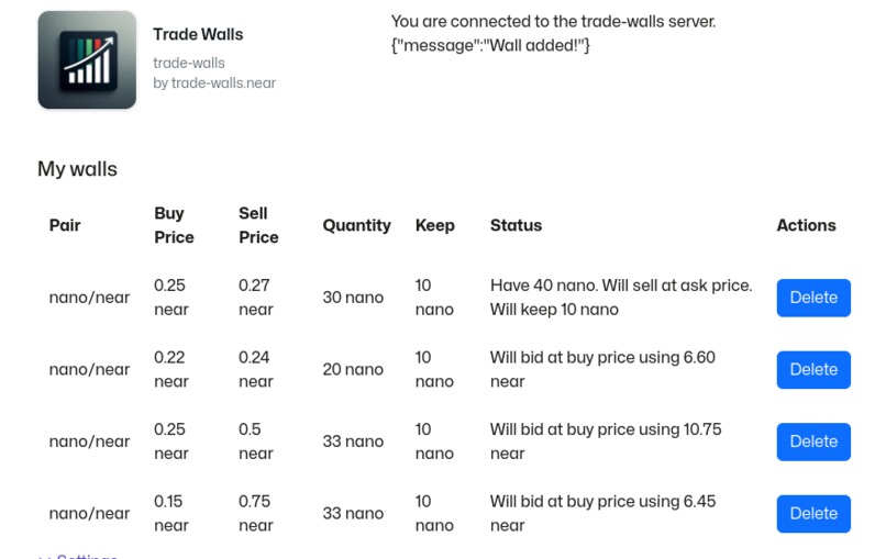 TradeWalls – screenshot 2