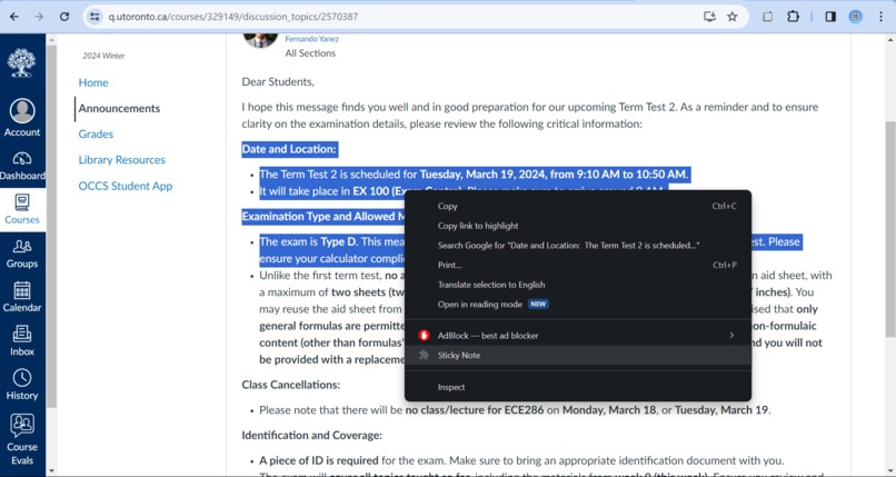 POQE-it – screenshot 1
