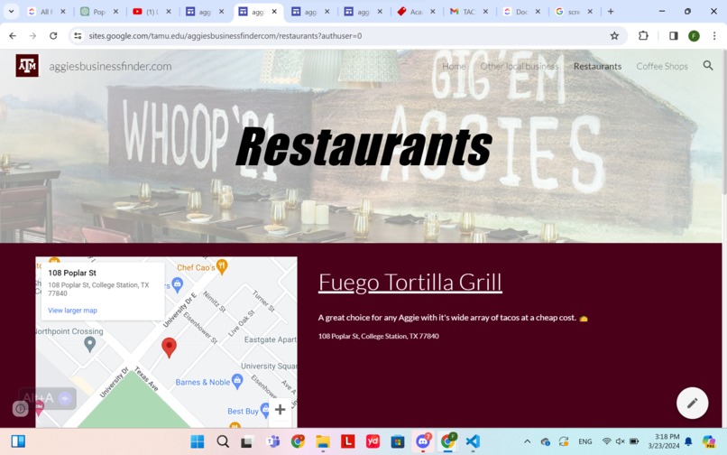 Aggie Business Finder – screenshot 3
