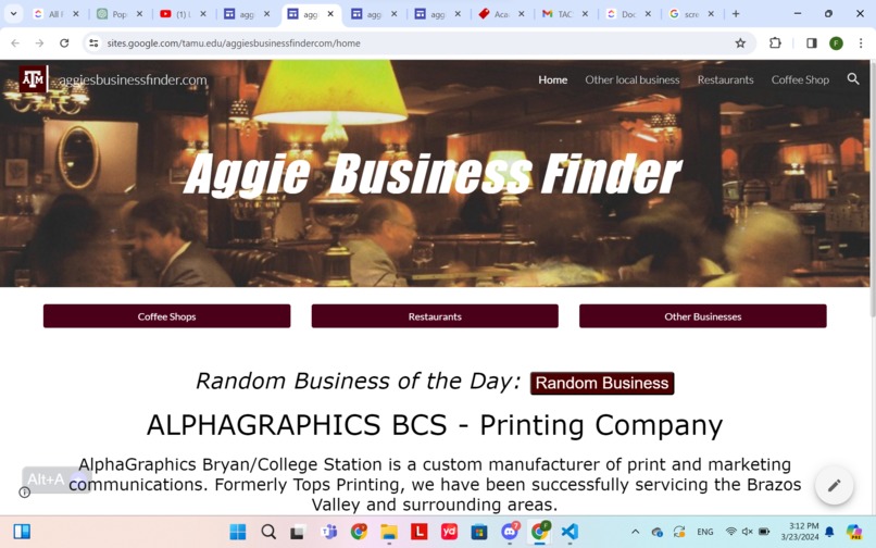 Aggie Business Finder – screenshot 5