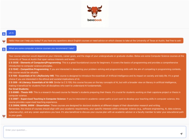 BevoBook – screenshot 2