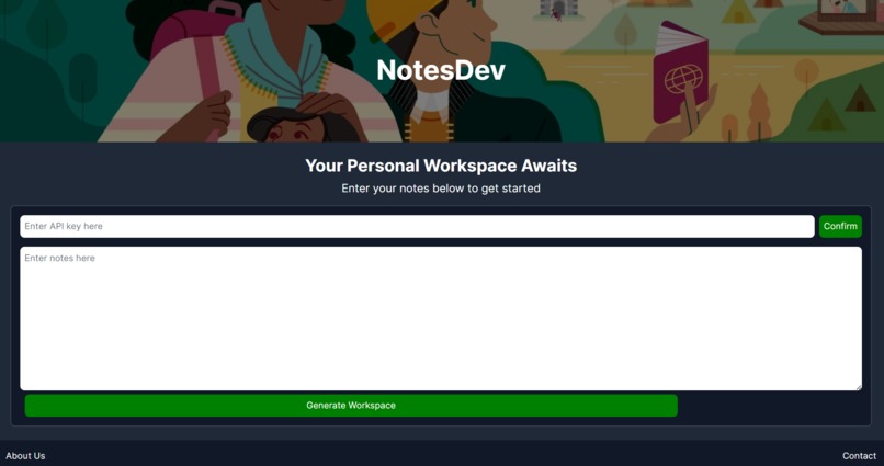 NotesDev – screenshot 1