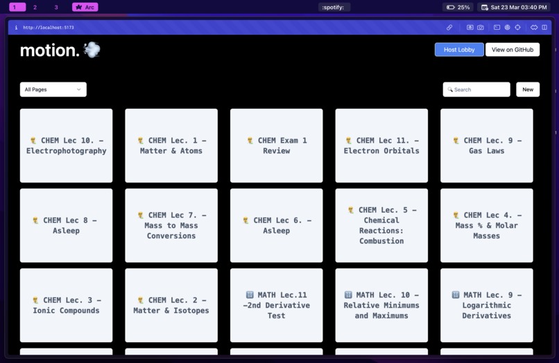 motion. – screenshot 2