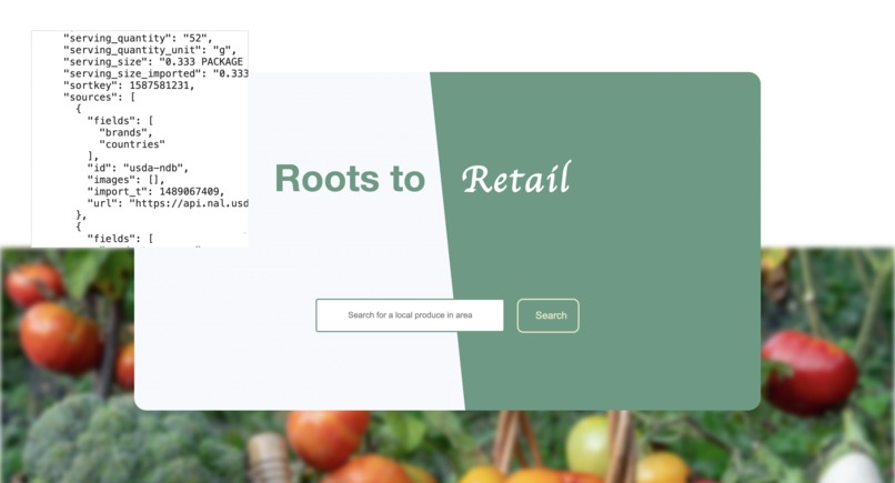 rootsToRetail – screenshot 1
