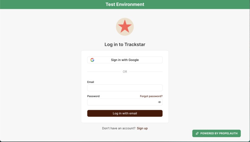 Trackstar – screenshot 1
