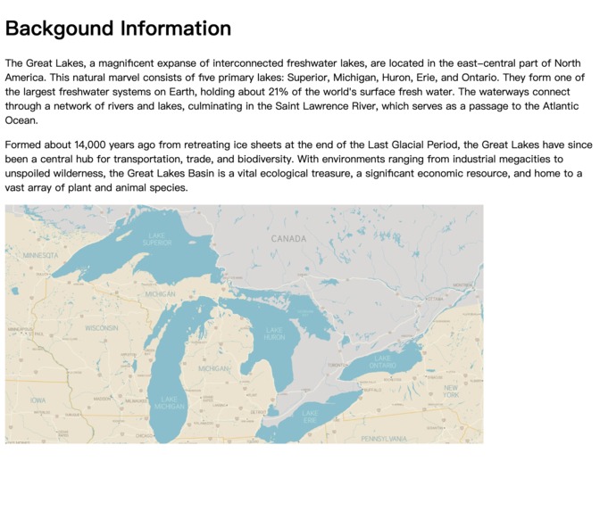 Optimization of Great Lakes Water Level – screenshot 1