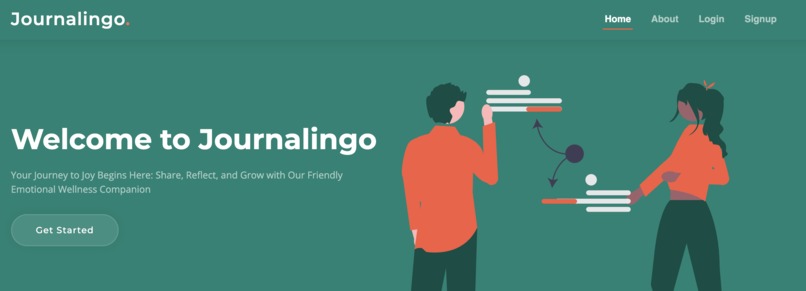 Journalingo – screenshot 1