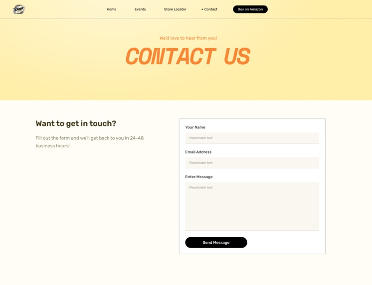 Dino Luzzi Website Redesign – screenshot 2